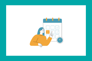 女性とスケジュール